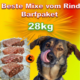 Beste Mixe - vom Rind Paket 28kg