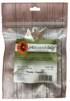 Pferde – Fleisch 70g