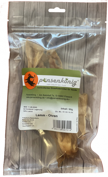 Lammohren     50g