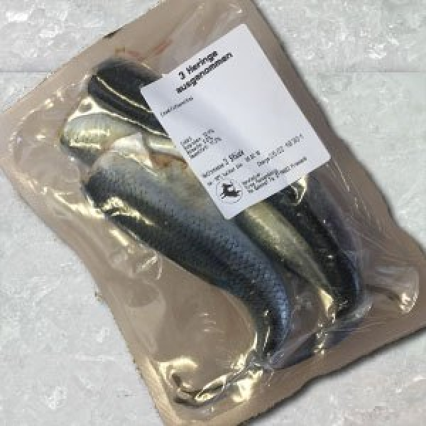 ganzer Hering, ausgenommen 500g